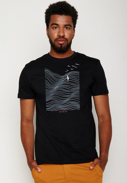 Actual product image Greenbomb Nature Sea Vibes Guide T-Shirt (S)
