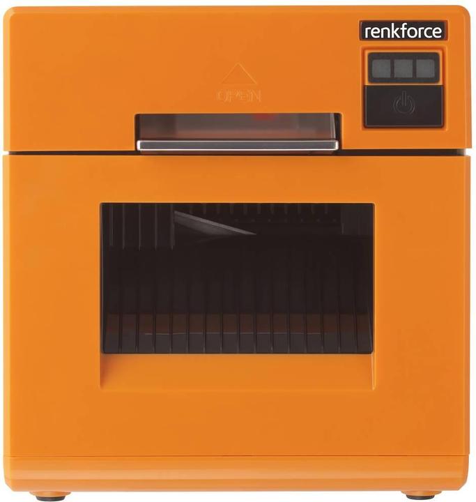 Actual product image Renkforce RF-HSP-500 Thermal Transfer Printer Heat Shrink Labeling USB 2. (300 dpi)