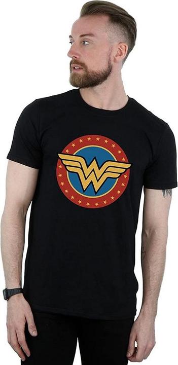 Immagine prodotto Wonder Woman Maglietta uomo in cotone con logo (L)