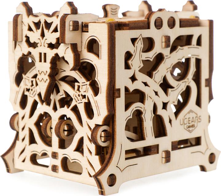 Ugears Cube container 3D wooden puzzle