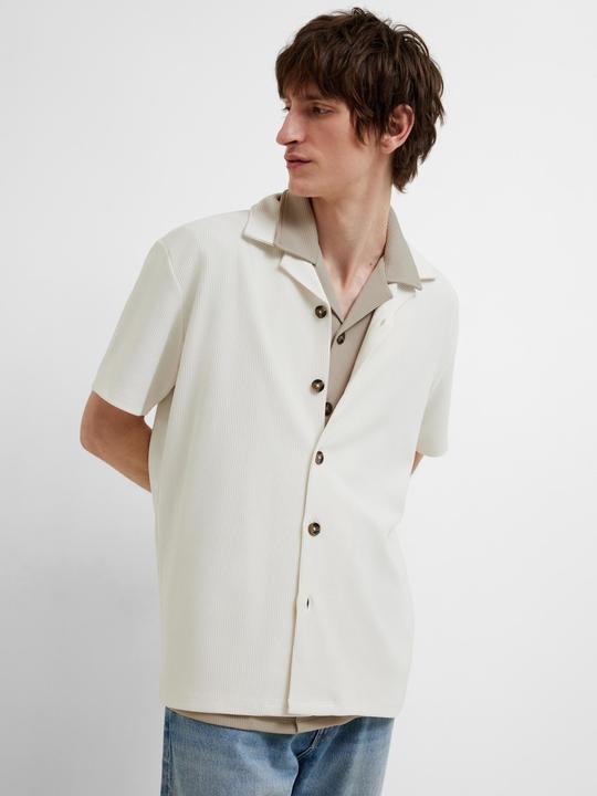 Immagine prodotto Selected Homme Camicia a maniche corte con collo cubano a coste (XL)