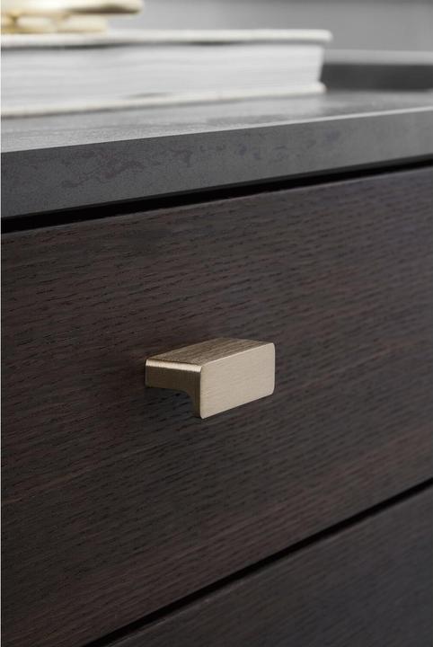 Produktbild Furnipart Griffleiste Elan Länge 50 mm, Aluminium, Messing gebürstet