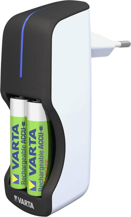 Immagine prodotto Varta Mini caricatore (2 pz., AA, 2100 mAh, Batteria + Caricabatterie)