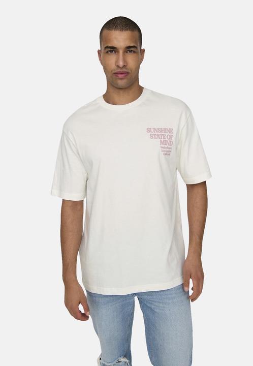 Image du produit Only & Sons Onskenny Rlx Text Ss Tee (L)