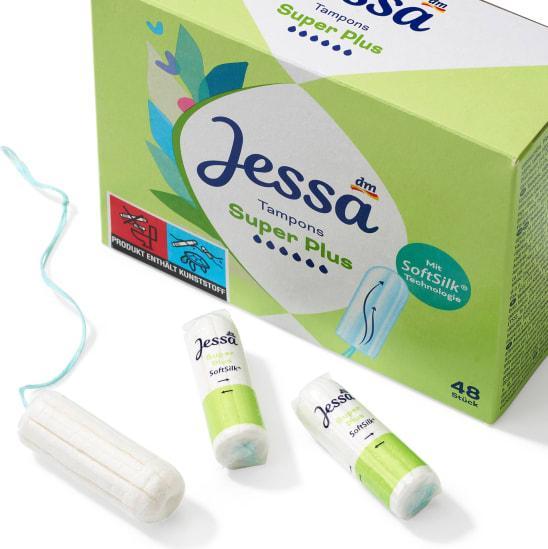 Actual product image dm Jessa Tampons Super Plus (48 x)