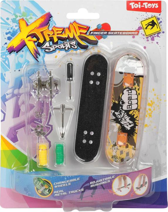 Actual product image Toi-Toys Finger skateboard 6-fold assorted (6.69")