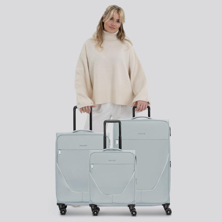 Image du produit Stratic taska Set de valises à 4 roulettes 3pcs avec soufflet extensible (233 l, XL (à partir de 115l))