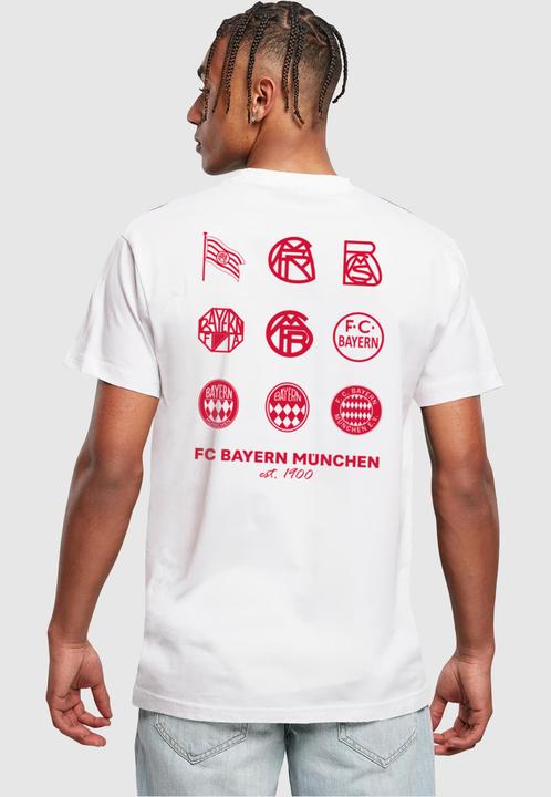 Image du produit FC Bayern München Logo History Red T-Shirt Round Neck - 112157 (XXL)