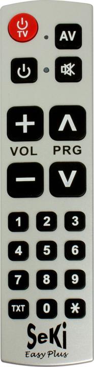 Actual product image Seki Easy Plus (Universal remote control, Infrared)