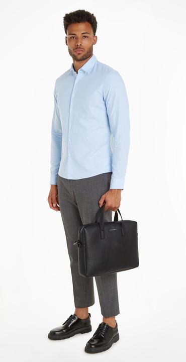 Actual product image Calvin Klein Briefcase CK Must Laptop Bag SP23 (49% POLYURETHANE, 51% RECYCLED POLYESTER)