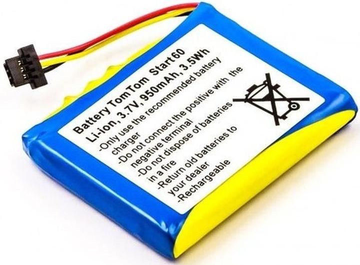 Actual product image AGI 115697 - Navigator battery - TomTom - Via 1605 - Black - Lithium-Ion (Li-Ion)
