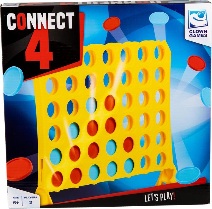 Produktbild Clown games Connect4 (Deutsch, Spanisch, Französisch, Niederländisch, Italienisch, Englisch)