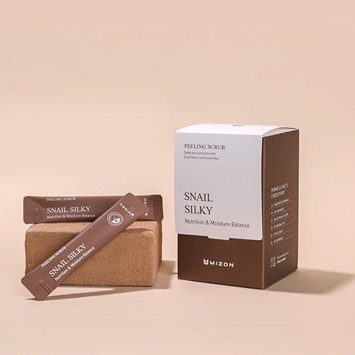 Actual product image Mizon Snail silky peeling scrub (Exfoliation)