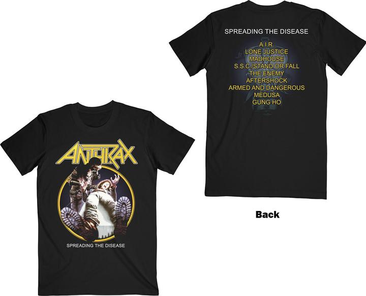 Anthrax Spreading The Disease Track list