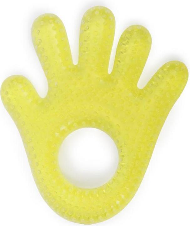 Actual product image Moni Teething ring yellow hand T1204 3 months