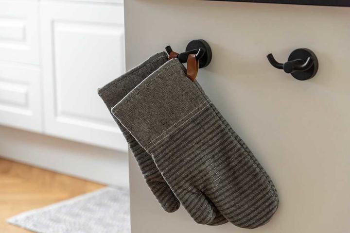 Produktbild Wenko Küchenhandschuh Ada Stripes (Silikon, Baumwolle, Polyester, Viskose)