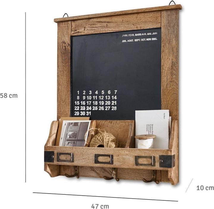 Produktbild Loberon Taney (Wandtafel, 47 x 10 x 58 cm)