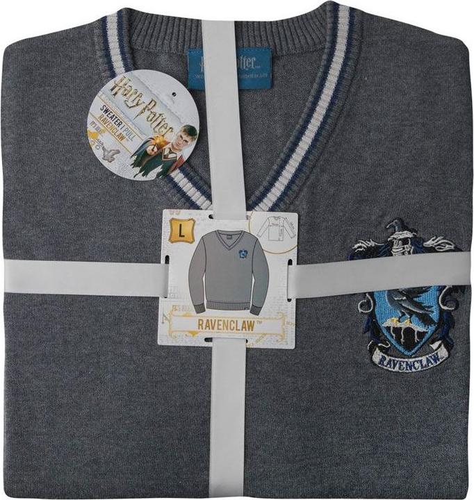 Produktbild Cinereplicas Harry Potter - ​Ravenclaw - Grey Knitted Sweater - Large (L)