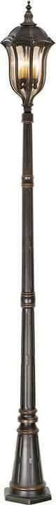 Immagine prodotto Elstead Lighting Lampada da terra per esterni Baton Rouge E14 a 4 pieghe in noce IP44 (E14)