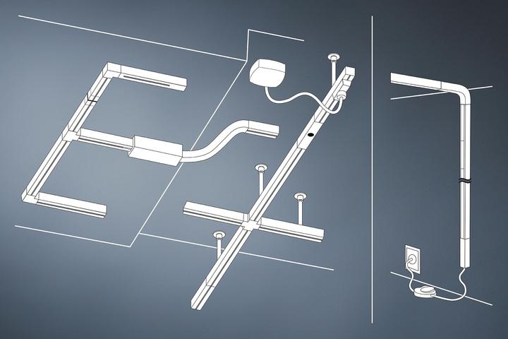 Actual product image Paulmann URail Spot Adapter II Zigbee