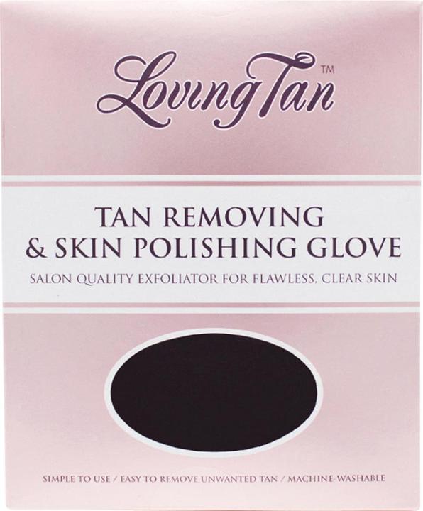 Actual product image Loving Tan Tan Removing & Skin Polishing Glove to Remove Self Tan (Accessories self tanning)
