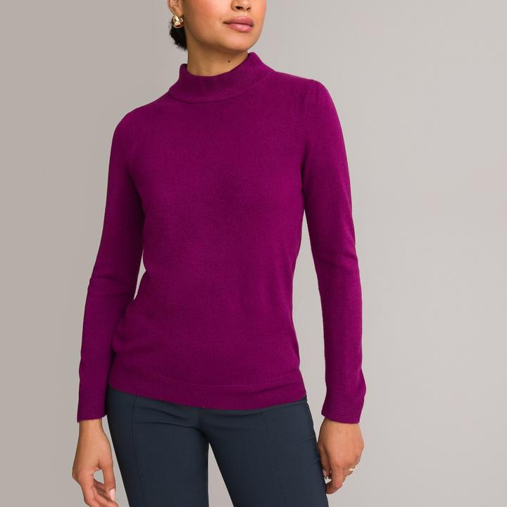 Image du produit Anne Weyburn Pull à col montant en maille douce (44, 46)