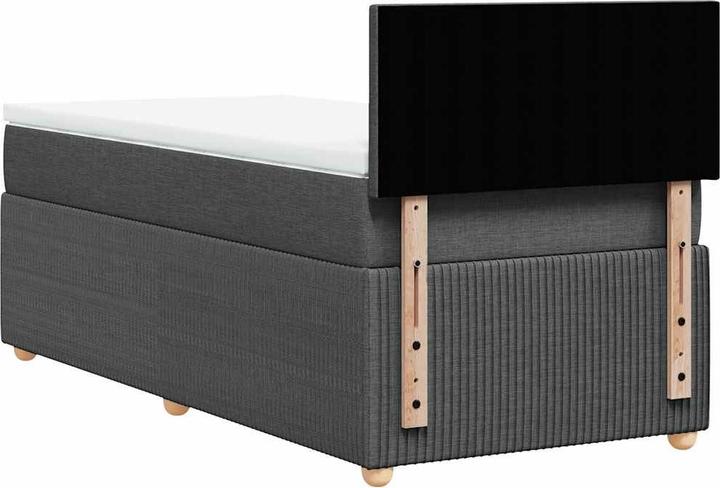 Produktbild VidaXL Bo x springbett mit Matratze 140 x 200 cm Stoff (140 x 200 cm)