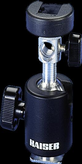 Produktbild Kaiser Fototechnik Blitzneiger mit Kugelkopf Schirmhalterung (Blitzhalterung)