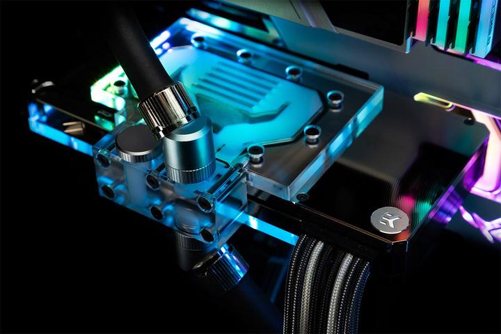 Image du produit EKWB EK-Quantum Vector RE RTX 3080/3090 Active Backplate D-RGB - Acrylique