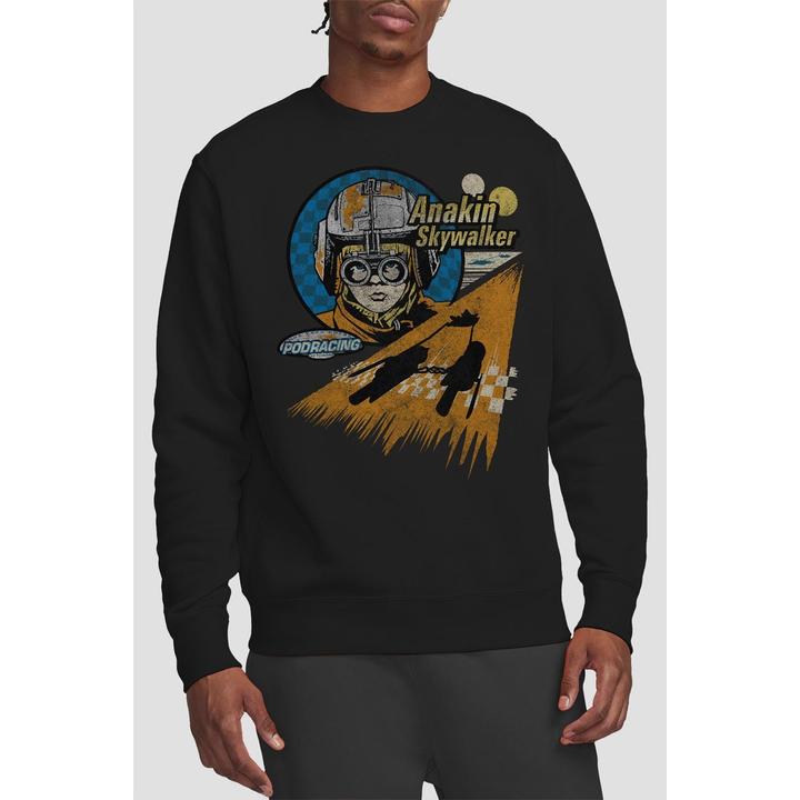 Actual product image Star Wars Unisex Adult Mos Espa Anakin Skywalker Sweatshirt (XXL)