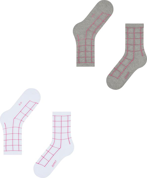 Immagine prodotto Esprit Sketched Grid SO 2P (Confezione da 2, 35 - 38)