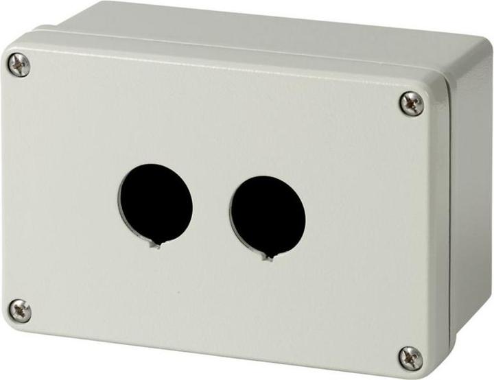 Produktbild Eaton Aufbaugehäuse, Metall, 2 Einbaustellen 118459 (Gehäuse)