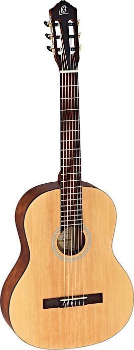 Produktbild Ortega Klassik Gitarre Student Series 4/4 (Akustik Gitarre, Mahagoni, Walnuss, Fichte)