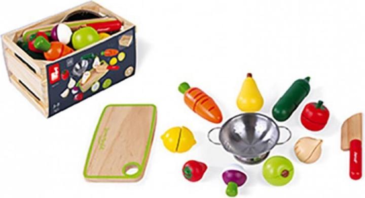 Janod Maxi Set Fruits & legumes a decouper