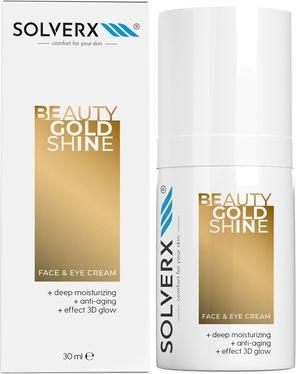 Solverx Beauty Gold Shine Gesichts- und Augencreme 30ml (30 ml)