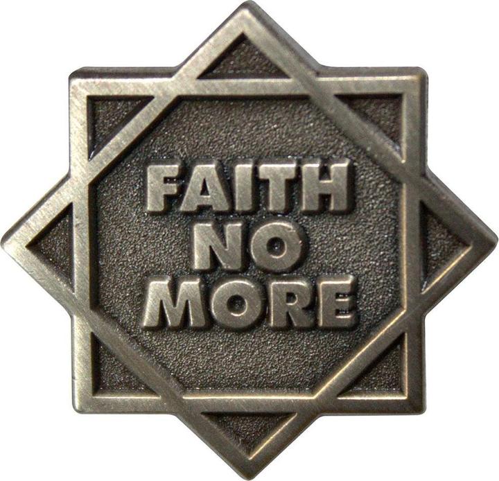 Actual product image Faith No More Star Logo Badge