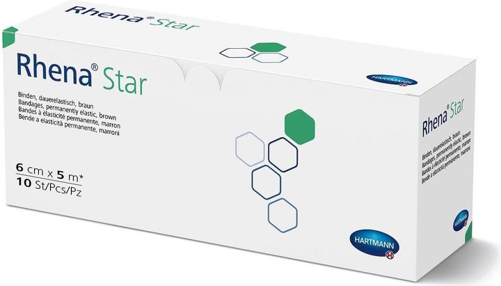 Actual product image Rhena Star elastic bandages skin colored open
