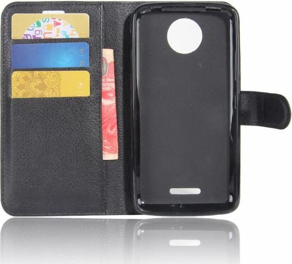 Immagine prodotto MU Classic Copertina in pelle con texture litchi (Motorola Moto C Plus)