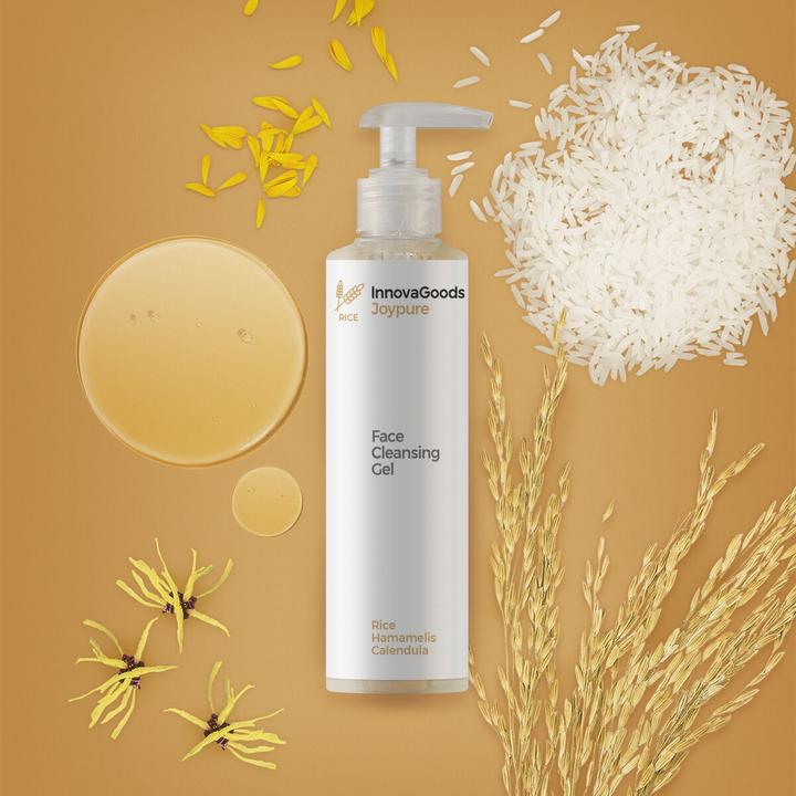 Image du produit InnovaGoods Gel nettoyant pour le visage Rice Joypure 200 ml (Gel, 200 ml)