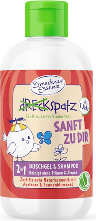 Produktbild Dresdner Essenz Dresdner Dreckspatz Duschgel & Shampoo 2in1 Sanft zu dir 250 ml (250 ml)