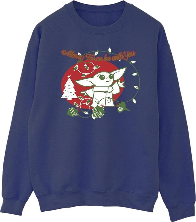 Star Wars Baby Yoda Force Be With You Sweatshirt (S)