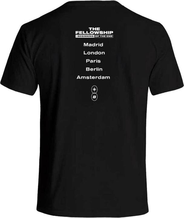 Actual product image Universal Textiles Fellowship Tour Euro TShirt (XL)