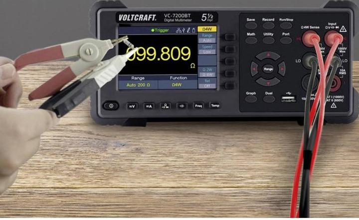 Actual product image Voltcraft Kelvin measuring lead 4-wire