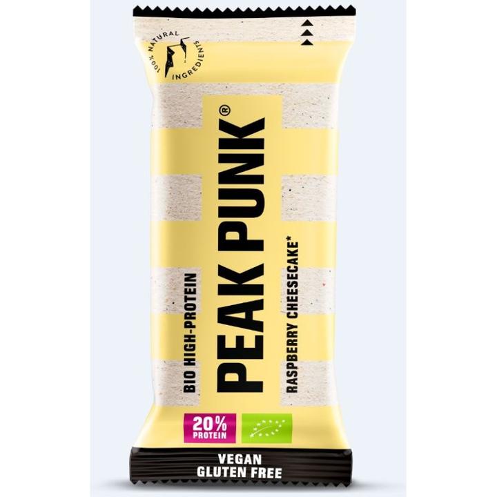 Actual product image Peak Punk Organic High-Protein Bar (Raspberry, Cheesecake, 1 pcs., 660 g)