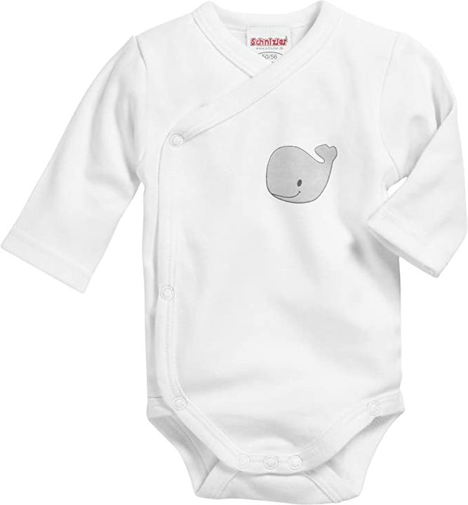 Produktbild Schnizler Langarm Wickelbody Wal 2er Pack (62)
