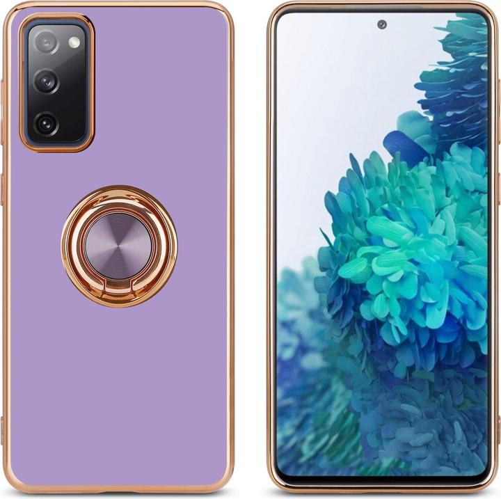 Produktbild Cadorabo Hülle für Samsung Galaxy S20 FE im TPU mit Kameraschutz und Ring LM089 Style (Samsung Galaxy S20 FE)