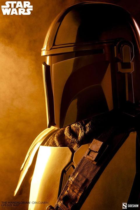 Image du produit Sideshow Star Wars The Mandalorian buste 1/1 The Mandalorian - Din Djarin 86 cm