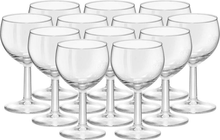 Actual product image Bormioli Rocco Ballon Profi Weingläser geeicht (19 cl, 12 Glasses, White wine glasses)