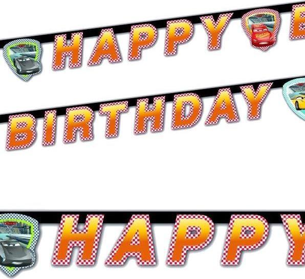 Image du produit Amscan Guirlande d'anniversaire Cars