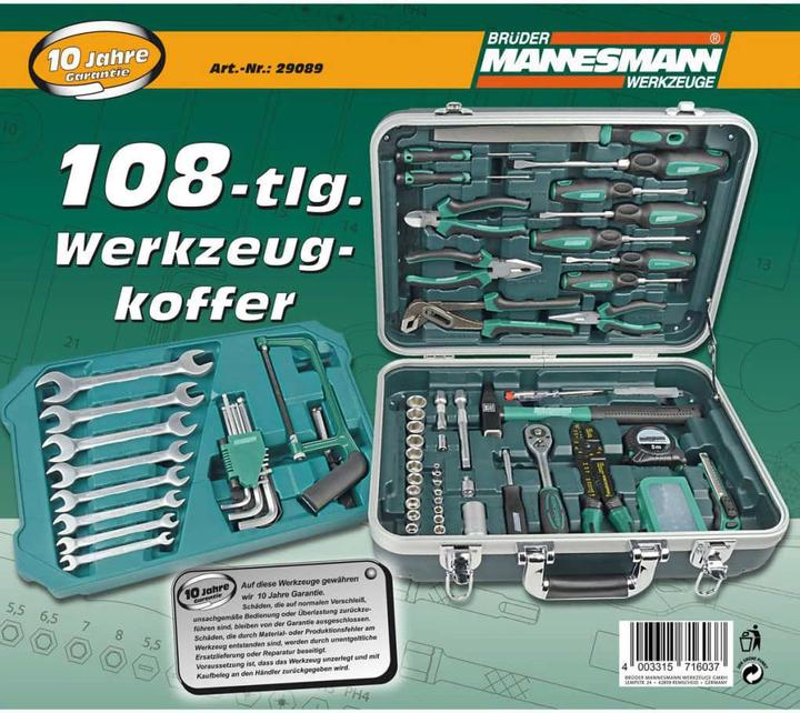 Immagine prodotto Mannesmann M29089 (108 pezzi)